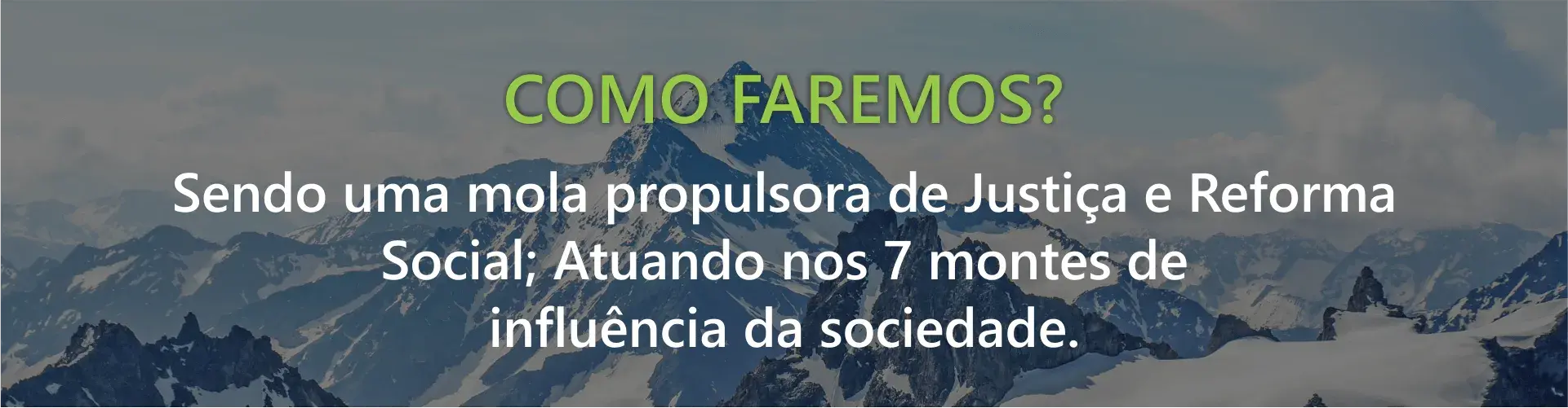 mole propulsora justiça reforma social